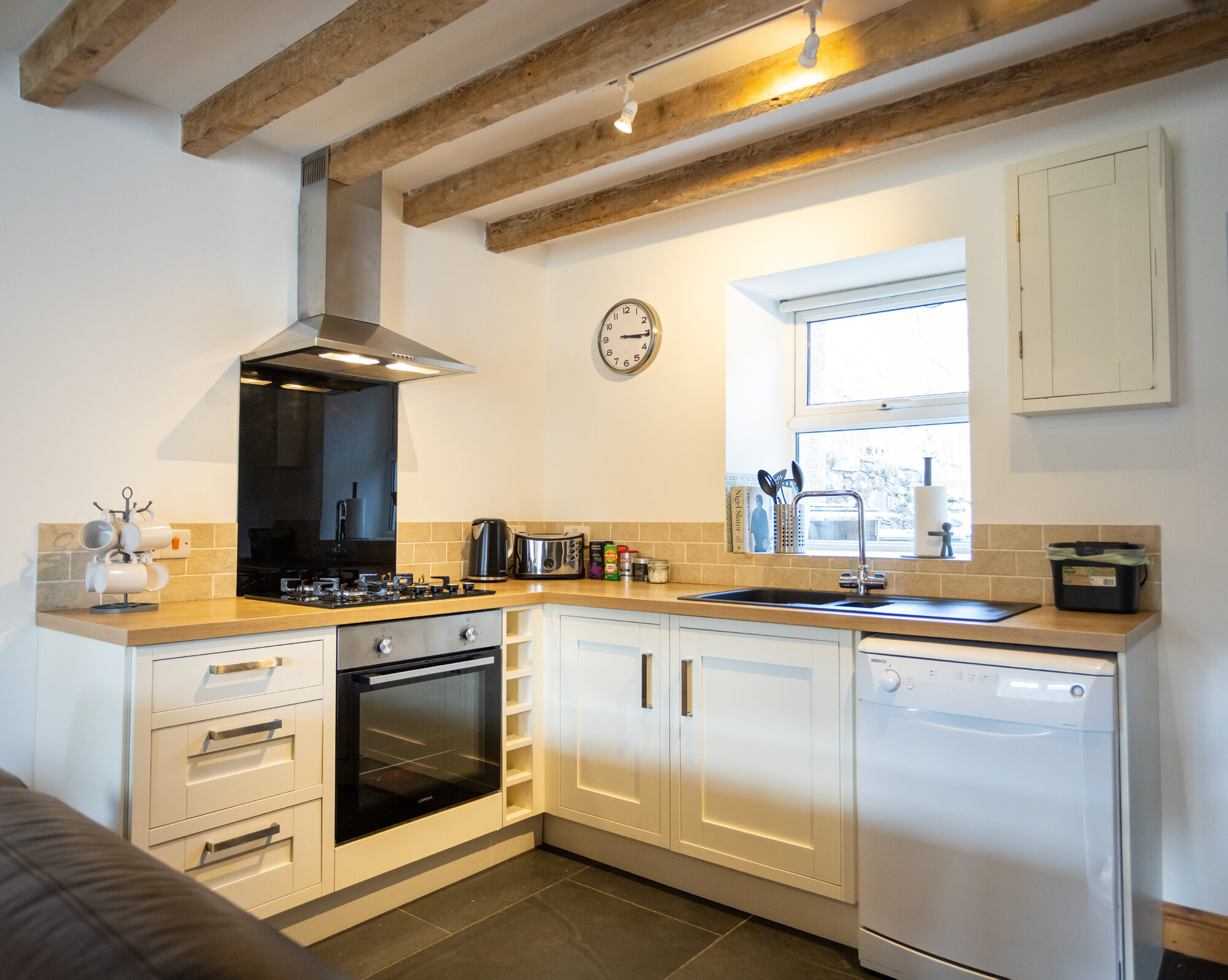 Modern open plan kitchen